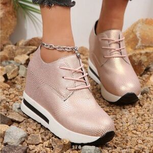 Shoes With Wedge Heels NWT